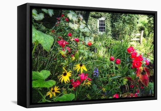 Garden State Dream Garden-George Oze-Framed Stretched Canvas