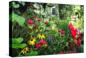 Garden State Dream Garden-George Oze-Stretched Canvas