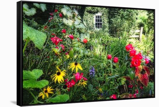 Garden State Dream Garden-George Oze-Framed Stretched Canvas