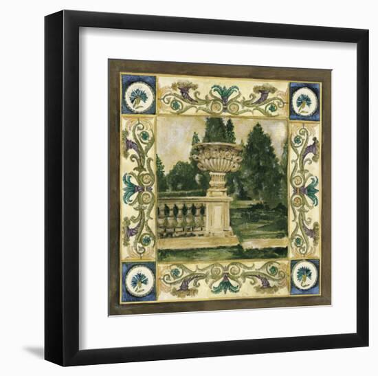 Garden Statuary-Elizabeth Jardine-Framed Giclee Print