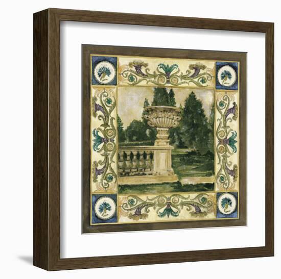 Garden Statuary-Elizabeth Jardine-Framed Giclee Print