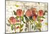 Garden Stems on Brick-Lanie Loreth-Mounted Art Print