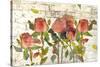 Garden Stems on Brick-Lanie Loreth-Stretched Canvas