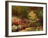 Garden Steps-Allan Myndzak-Framed Art Print