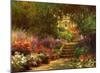 Garden Steps-Allan Myndzak-Mounted Art Print