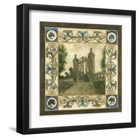 Garden Steps-Elizabeth Jardine-Framed Giclee Print