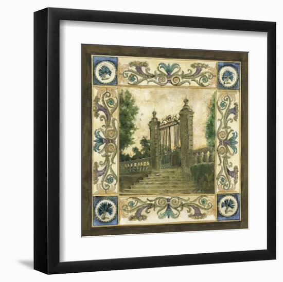 Garden Steps-Elizabeth Jardine-Framed Giclee Print