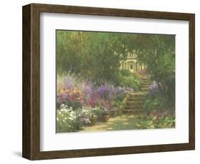 Garden Steps-Allan Myndzak-Framed Art Print