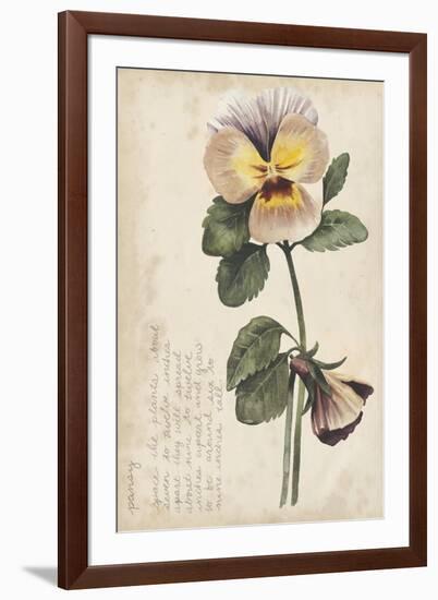 Garden Studies I-Grace Popp-Framed Art Print