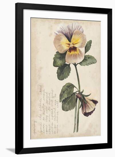 Garden Studies I-Grace Popp-Framed Art Print