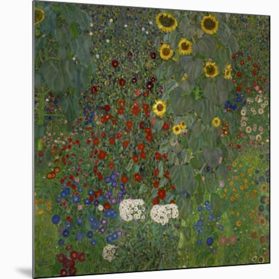 Garden/Sunflowers-null-Mounted Art Print