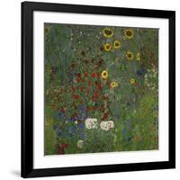Garden/Sunflowers-null-Framed Art Print