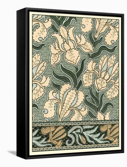 Garden Tapestry II-Eugene Grasset-Framed Stretched Canvas