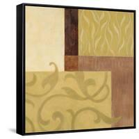 Garden Terrace II-Glenys Porter-Framed Stretched Canvas