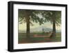 Garden Terrace-Caspar David Friedrich-Framed Giclee Print