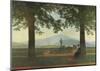 Garden Terrace-Caspar David Friedrich-Mounted Giclee Print