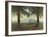 Garden Terrace-Caspar David Friedrich-Framed Giclee Print