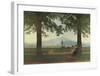 Garden Terrace-Caspar David Friedrich-Framed Giclee Print