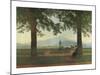 Garden Terrace-Caspar David Friedrich-Mounted Giclee Print