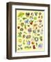 Garden Theme-Geraldine Aikman-Framed Giclee Print