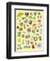 Garden Theme-Geraldine Aikman-Framed Giclee Print