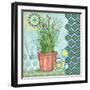 Garden to Table III-Paul Brent-Framed Premium Giclee Print