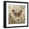 Garden Variety Butterfly I-Alan Hopfensperger-Framed Art Print