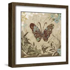 Garden Variety Butterfly I-Alan Hopfensperger-Framed Art Print