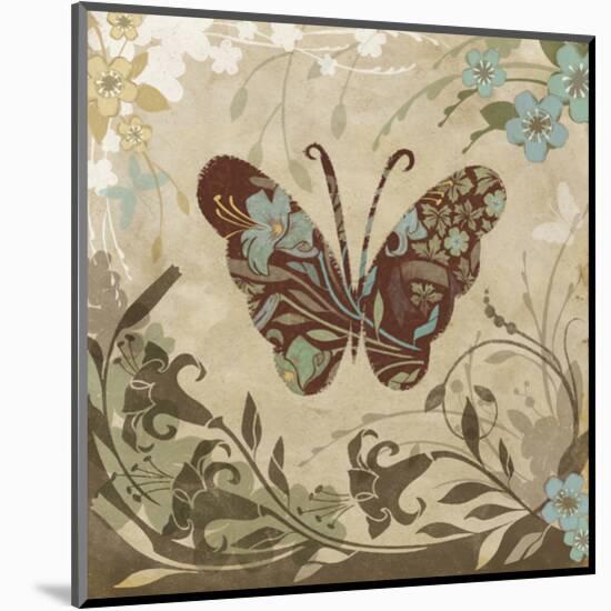 Garden Variety Butterfly I-Alan Hopfensperger-Mounted Art Print