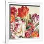 Garden View Tossed-Lisa Audit-Framed Art Print