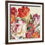 Garden View Tossed-Lisa Audit-Framed Art Print