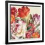 Garden View Tossed-Lisa Audit-Framed Art Print