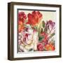 Garden View Tossed-Lisa Audit-Framed Art Print