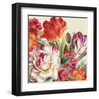 Garden View Tossed-Lisa Audit-Framed Art Print