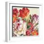 Garden View Tossed-Lisa Audit-Framed Art Print