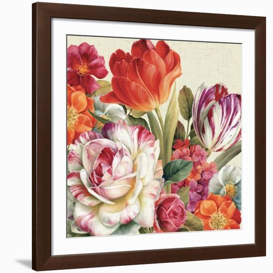 Garden View Tossed-Lisa Audit-Framed Art Print