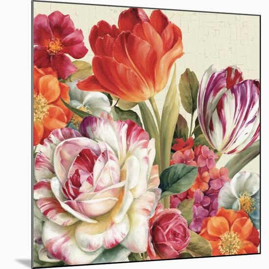 Garden View Tossed-Lisa Audit-Mounted Art Print