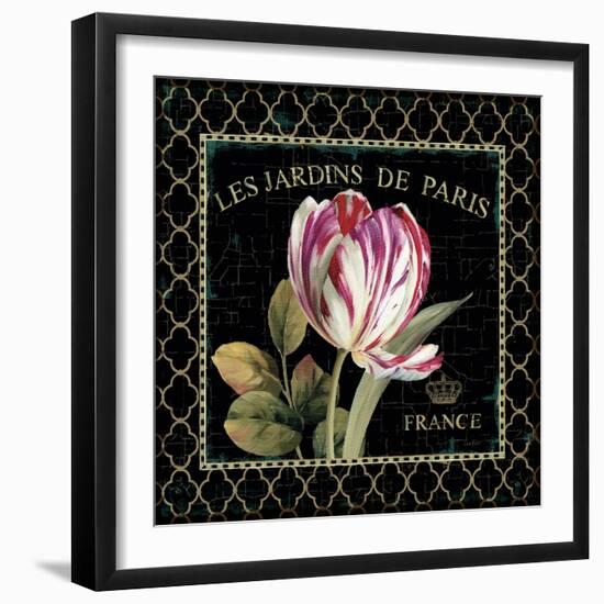 Garden View VI-Lisa Audit-Framed Art Print