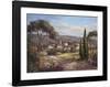 Garden View-Hilger-Framed Art Print