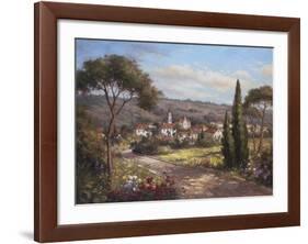 Garden View-Hilger-Framed Art Print