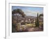 Garden View-Hilger-Framed Art Print