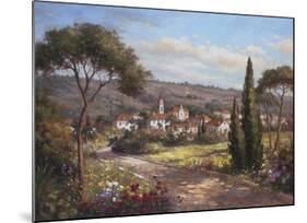 Garden View-Hilger-Mounted Art Print