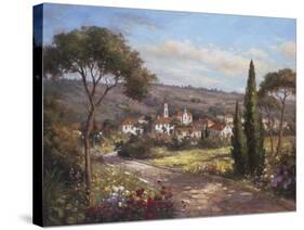 Garden View-Hilger-Stretched Canvas