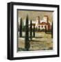 Garden Villa I-Giovanni-Framed Giclee Print