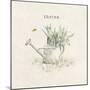 Garden Watering Can-Cheri Blum-Mounted Art Print