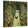 Garden with Chickens, 1916-Gustav Klimt-Stretched Canvas
