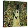 Garden with Chickens, 1916-Gustav Klimt-Stretched Canvas