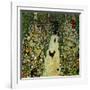 Garden with Chickens, 1916-Gustav Klimt-Framed Premium Giclee Print