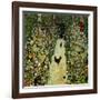 Garden with Chickens, 1916-Gustav Klimt-Framed Premium Giclee Print