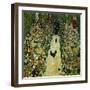 Garden with Chickens, 1916-Gustav Klimt-Framed Giclee Print